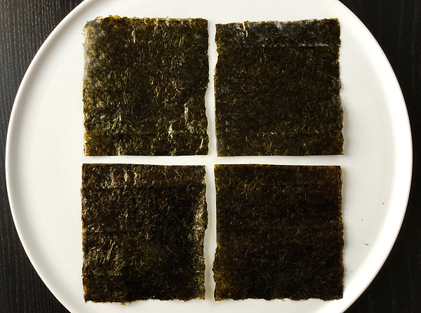 Come riconoscere le alghe nori di qualità per sushi